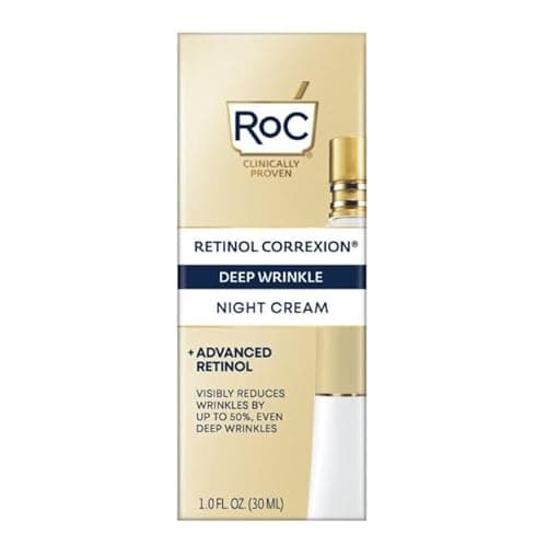 RoC Retinol Correxion Deep Wrinkle Night Cream, White, 30 ml.