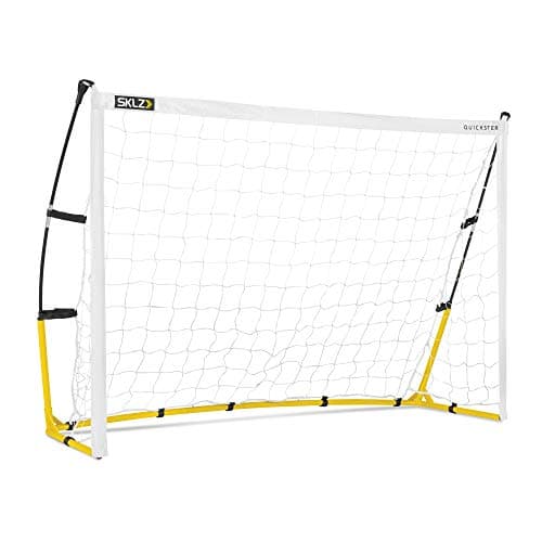 SKLZ Quickster Soccer Goal- Quick Set-Up, Ultra Portable Soccer Goal (8x5 Foot)