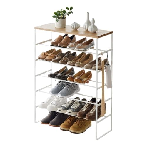 Yamazaki Tower 6-Tier Shoe Rack | The Container Store