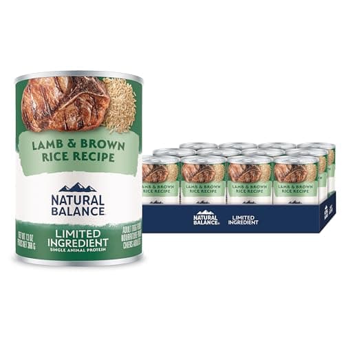 Natural Balance Limited Ingredient Diets Lamb & Brown Rice Formula Wet Dog Food