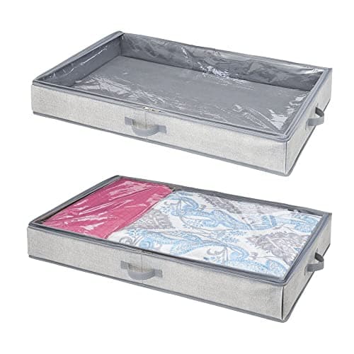 mDesign Fabric Under Bed Boot Storage Organizer Bag | Michaels
