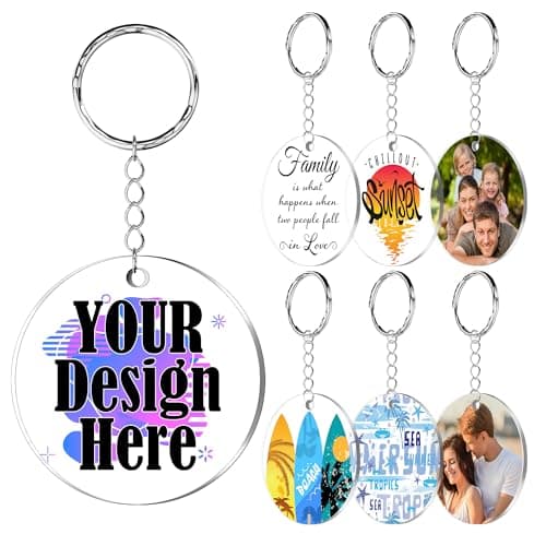 Personalized Acrylic Keychains Custom Acrylic Keychains - Etsy