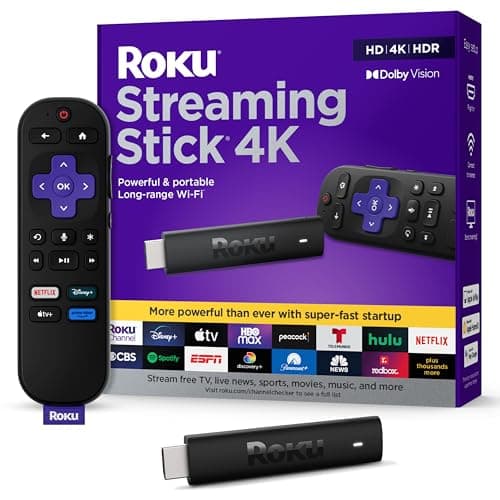 Roku® Streaming Stick® 4K | Powerful & portable HD & 4K streaming stick ...