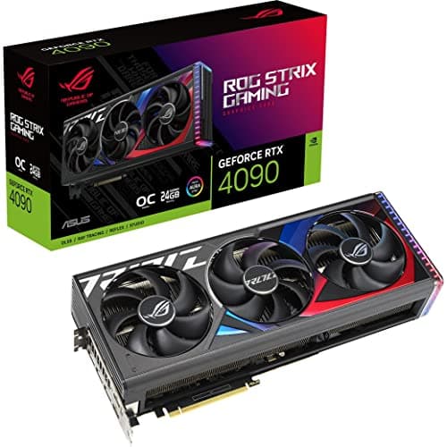 ASUS ROG Strix GeForce RTX 4090 White OC Edition 24GB - Graphics card ...