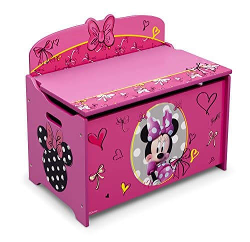 Delta Children Deluxe Toy Box, Spider-Man | Bigbigmart.com