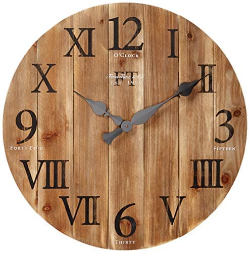 FirsTime & Co. Bronze Kensington Whisper Wall Clock, Traditional ...