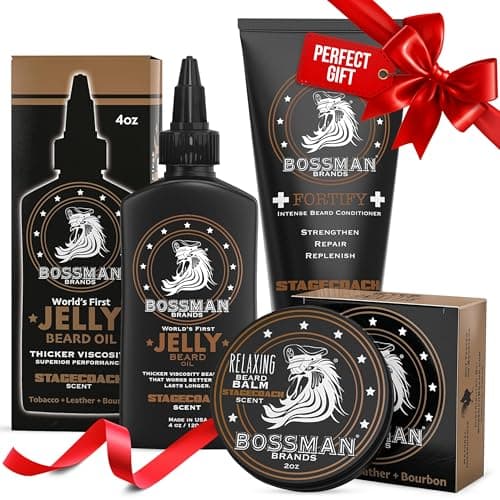 Kit à barbe Bossman Essentials