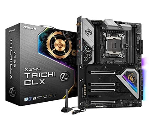 ASRock X299 Taichi CLX Intel X-Series LGA 2066 DDR4 4200+(OC) 256GB ATX Mohterboard SATA3 6.0 Gb/s WiFi