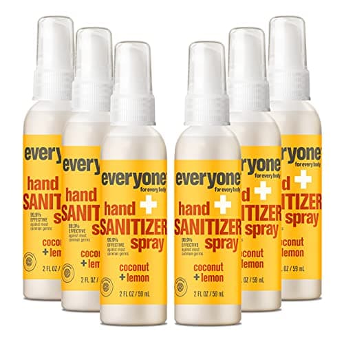 everyone for every body Hand Sanitizer Spray: Coconut and Lemon ...