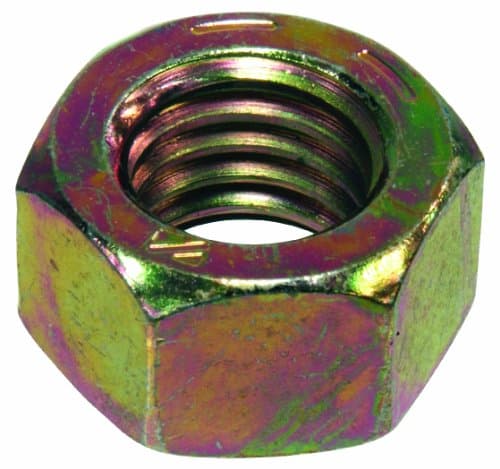 Hillman Hex Bolts and Nuts, Grade 2 Steel, Zinc, 3/8-16" x 1.5", 2 Sets ...