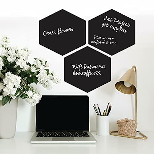 Roommates Dry Erase Hexagon Peel And Stick Wall Decals | Oriental Trading