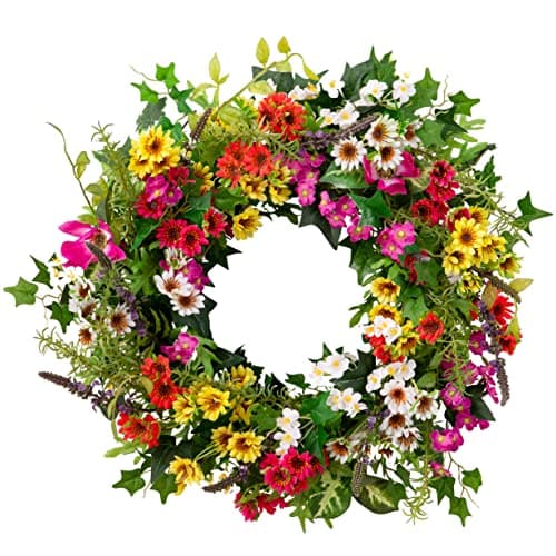 Amazon.com: Eucalyptus Swag, Floral Hydrangea Flower Swags 28 Inch ...