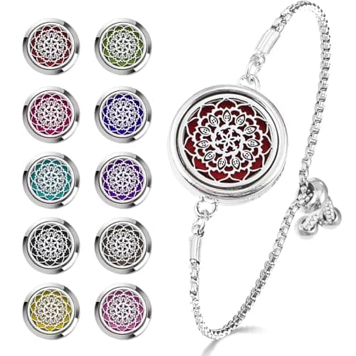 New-Aromatherapy-Bracelet-Women-Stainless-Steel-Aroma-Bracelet ...