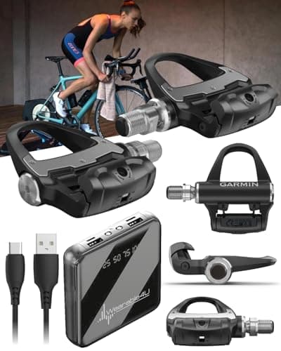 Garmin Rally RS200, Dual-Sensing Power Meter, Compatible with Shimano SPD-SL Cleats