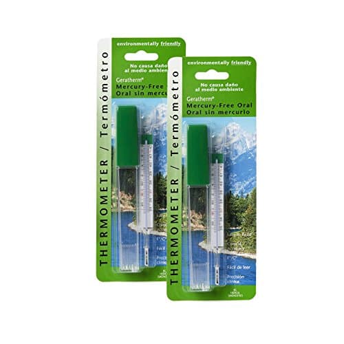 Geratherm Classic Mercury-Free Glass Oral Thermometer