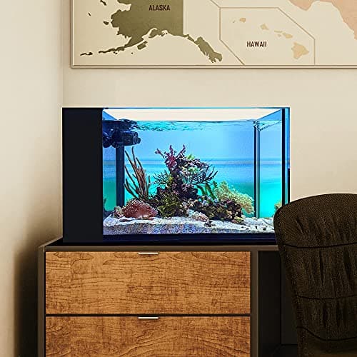INNOVATIVE MARINE NUVO FUSION PRO 2 - 40 AIO AQUARIUM W / APS STAND WH ...