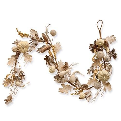 National Tree Company Harvest Accessories 22 in. Autumn Cornucopia ...