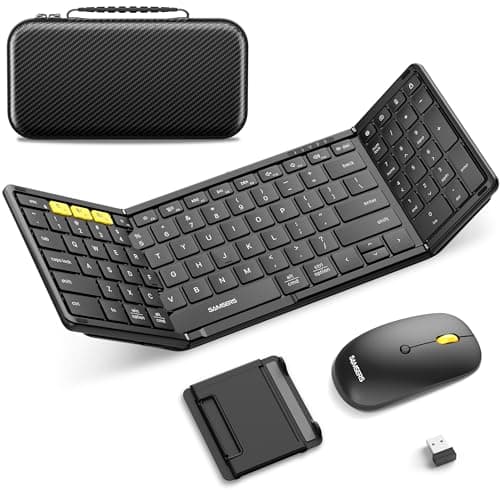 Samsers Foldable Bluetooth Keyboard