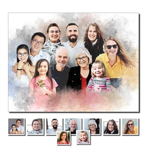 Commission Family Painting Custom Family Portrait Custom Painting ...