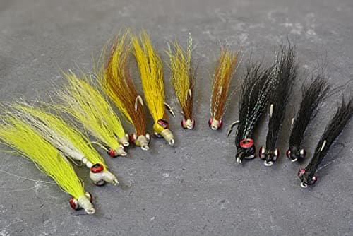 Clouser Deep Minnow, Pink-White - Bass Fly | RiverBum.com