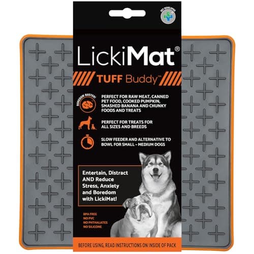 LickiMat Tuff Buddy Enrichment Lick Mat