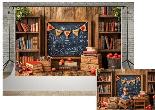 Kate Graduation Chalkboard Classroom Backdrop for Photography