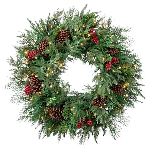 Vermont White Spruce® Christmas Wreath | Balsam Hill
