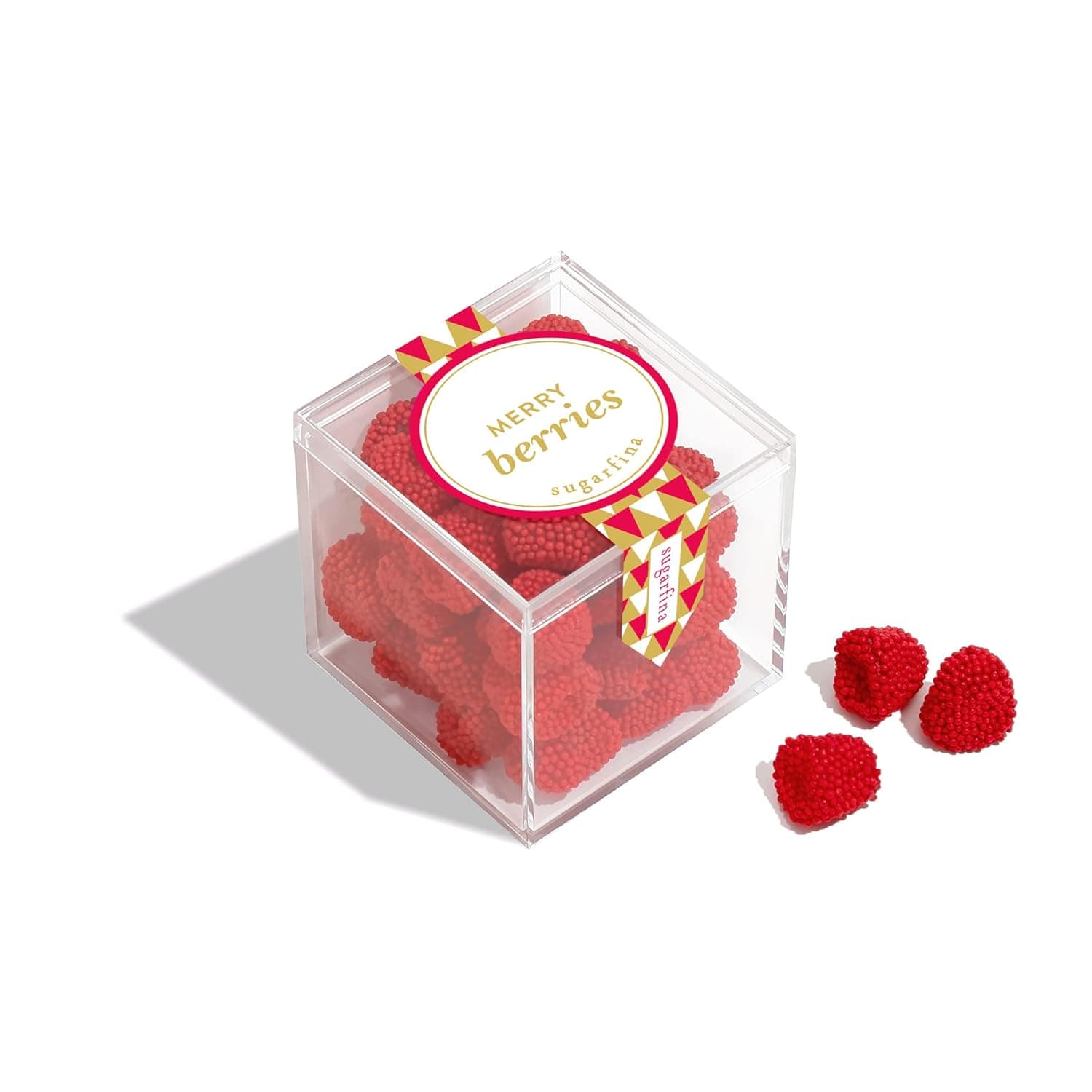 Amazon.com : Sugarfina Merry Berries Candy Cube - Special Holiday ...