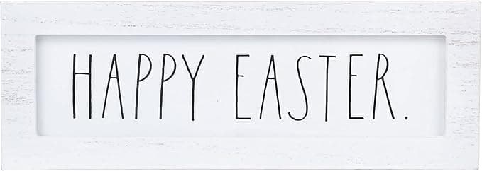 Amazon.com: Rae Dunn Spring Decor Desk Sign - Spring Decorations for ...