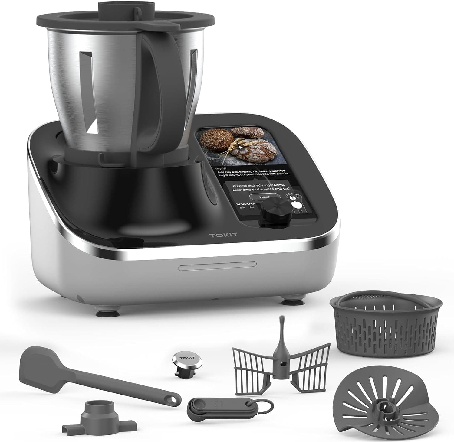 TOKIT Omni Cook Robot, All-in-1 Multi-Cooker, 95°F~356? CookingIoT ...