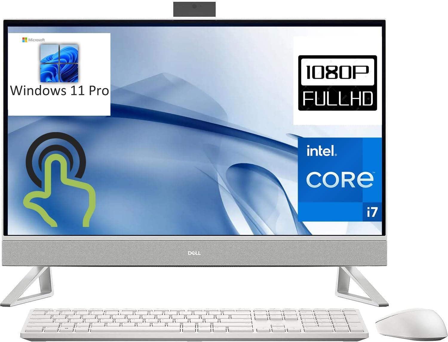 Amazon.com: Dell Inspiron 27 7720 All-in-One 27" Touchscreen FHD ...