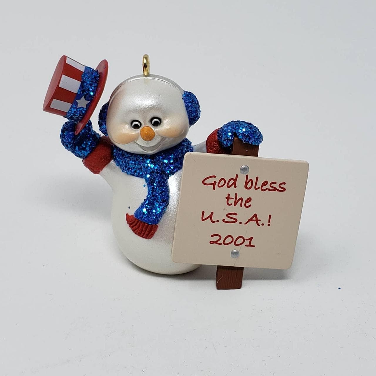 2001 Hallmark Cool Patriot USA Handcrafted Keepsake... - Depop