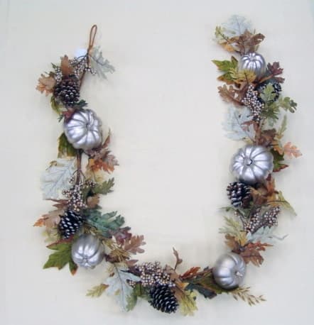 CANVAS Harvest Pumpkin & Pinecone Garland, 6-ft | Canadian Tire