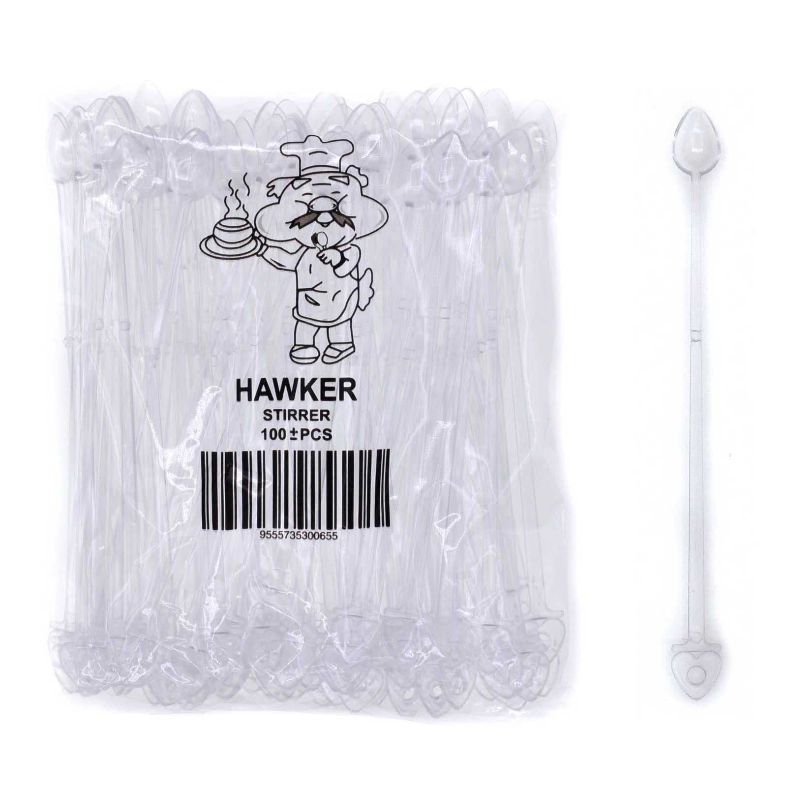 MTRADE Disposable 5 Inch Clear Plastic Stirrers | NTUC FairPrice