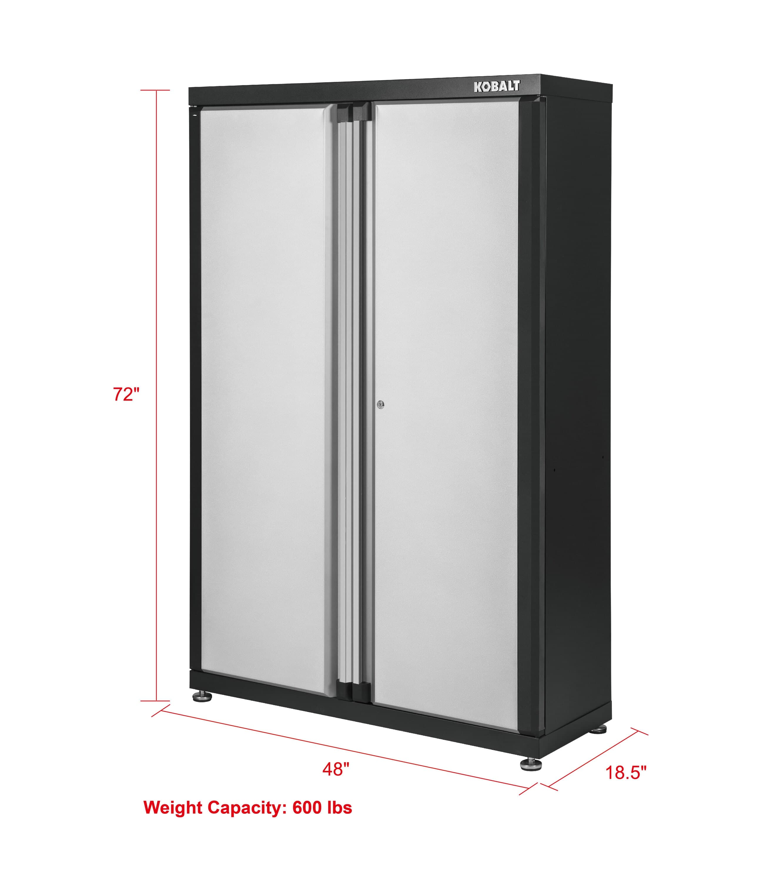 Kobalt Storage Cabinets Kobalt Steel Freestanding Garage Cabinet