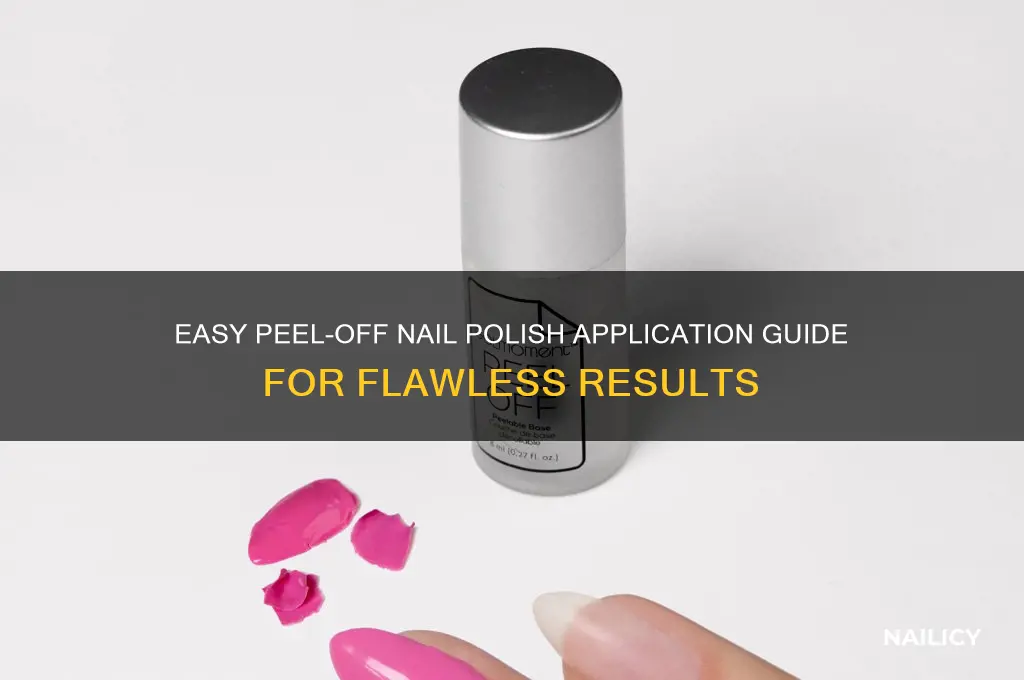 Easy Peel-Off Nail Polish Application Guide For Flawless Results | Nailicy