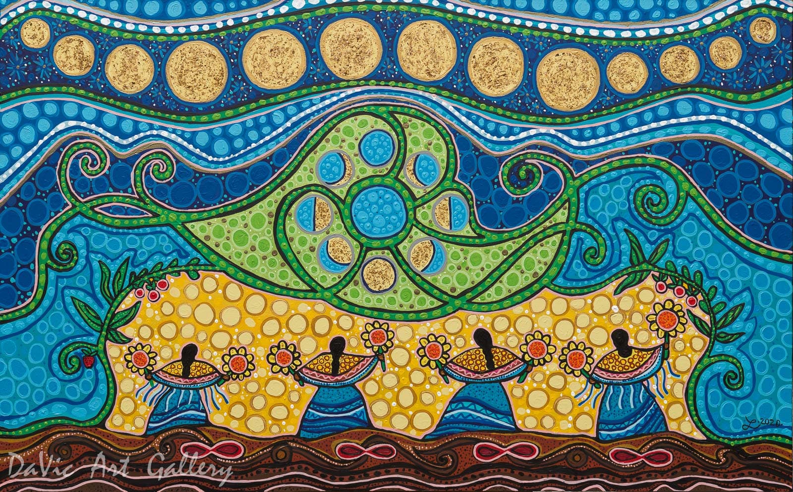 Leah Marie Dorion - Metis Art | DaVic Art Gallery