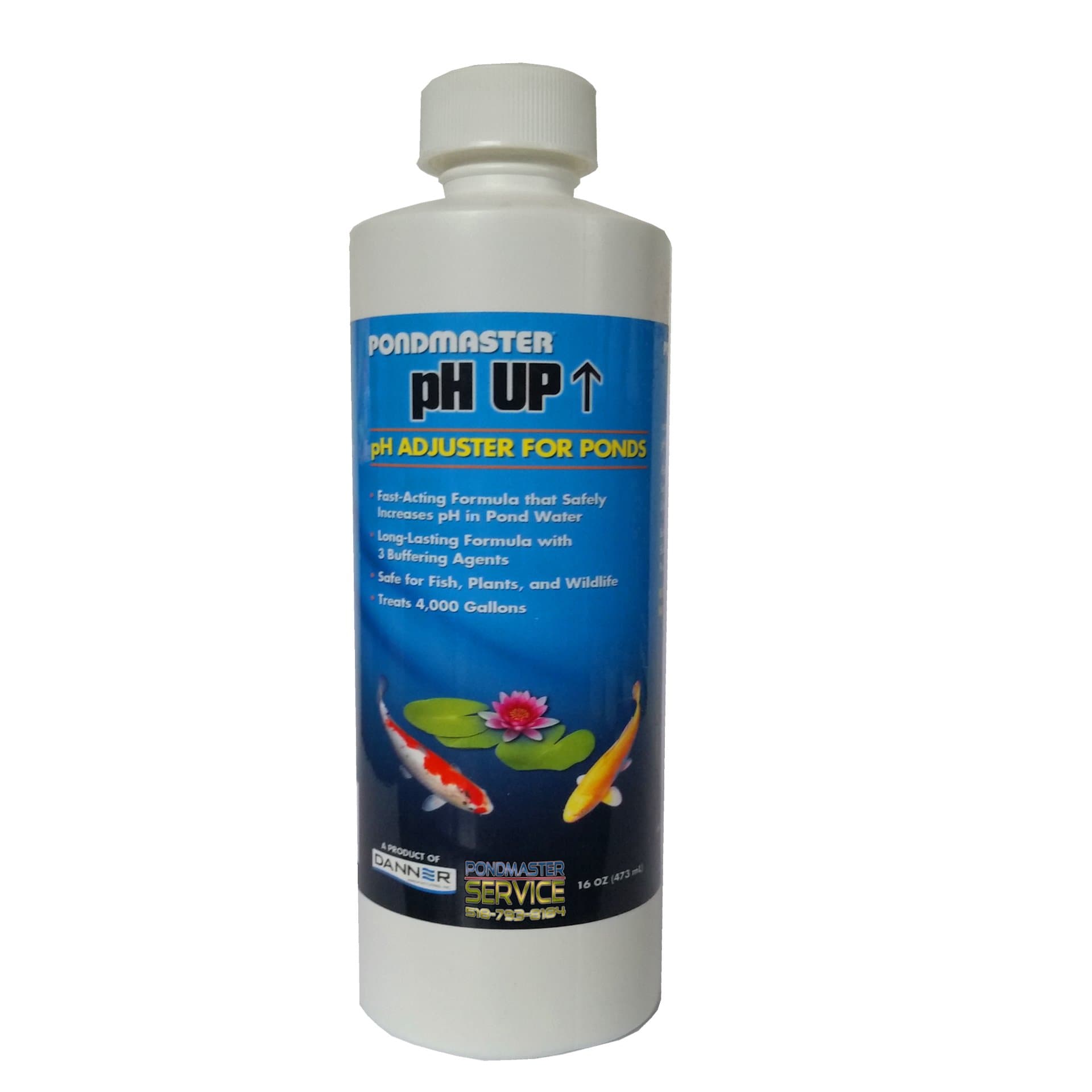 pH-UP pH Adjuster for Ponds Liquid 16 oz