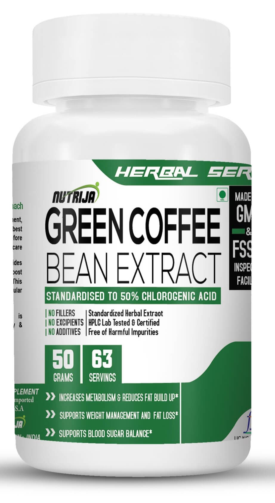 Buy Green Coffee Bean Extract Online in India | NutriJa™ Supplement Store