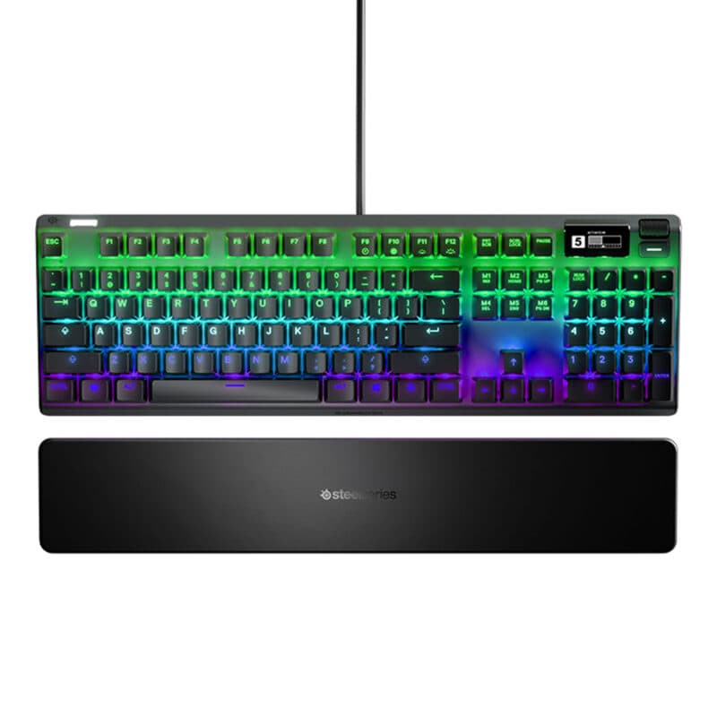 Bàn phím cơ Steelseries Apex Pro US + Magnetic Wrist Rest