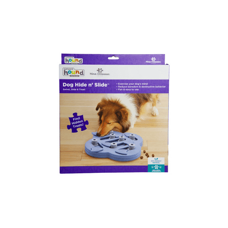 Nina Ottosson Dog Hide-N-Slide Puzzle Toy - Level 2 | Pet Professor