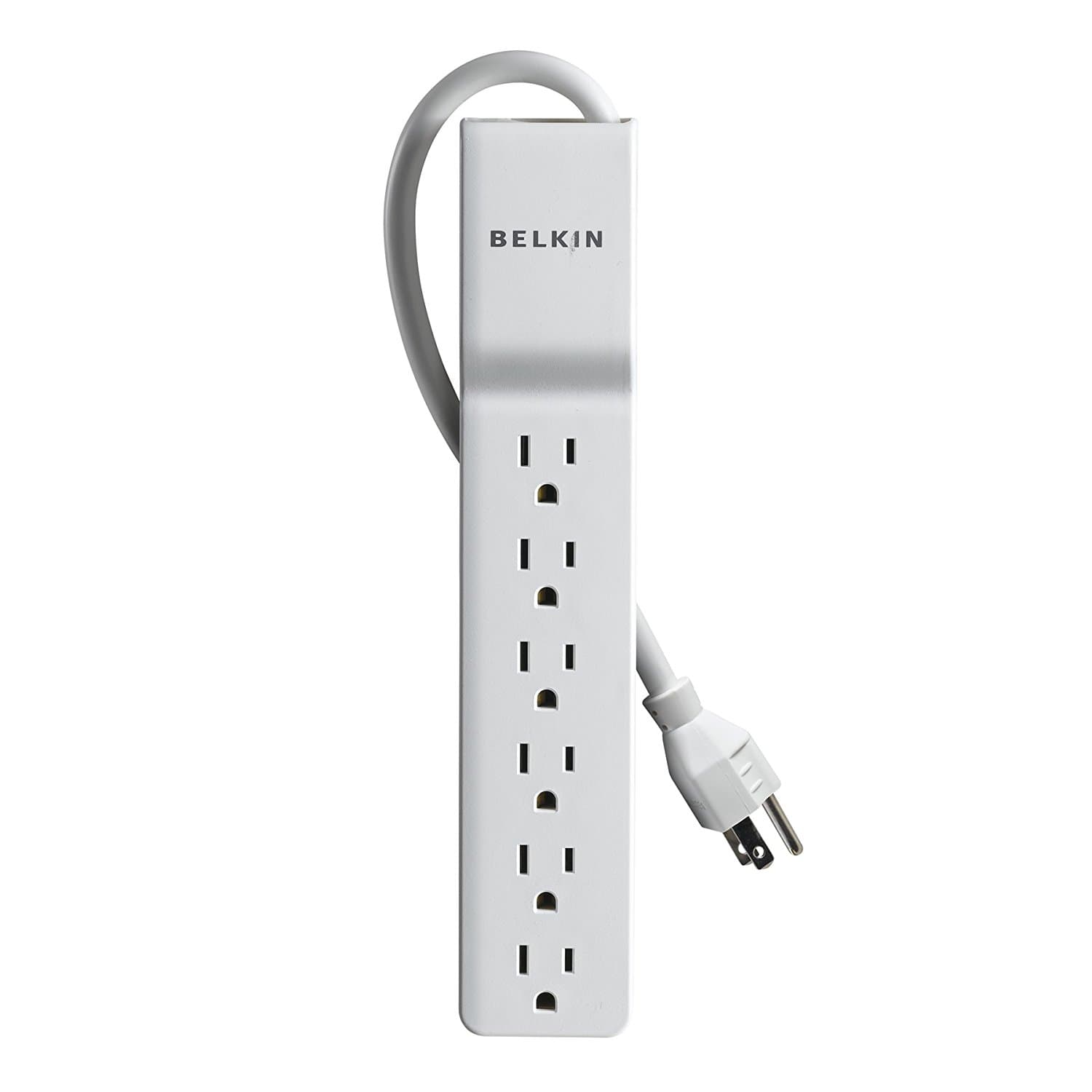 Belkin 6-Outlet Commercial Power Strip Surge Protector with 6-Foot ...
