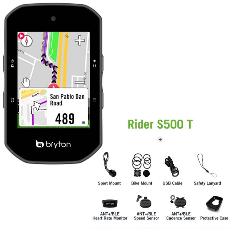 BRYTON RIDER S500 T ( avec ceinture cardio et capteurs ) - S500T 500T 500 T