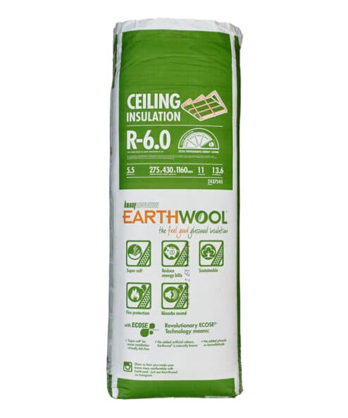 Knauf Earthwool R6.0/430mm Thermal Ceiling Insulation Batts