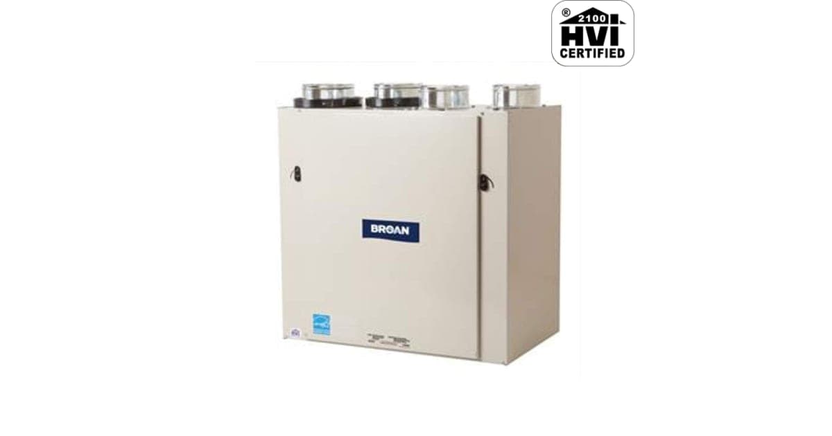 Broan HRV150TE 156 CFM Energy Star Certified Heat Recovery | Build.com