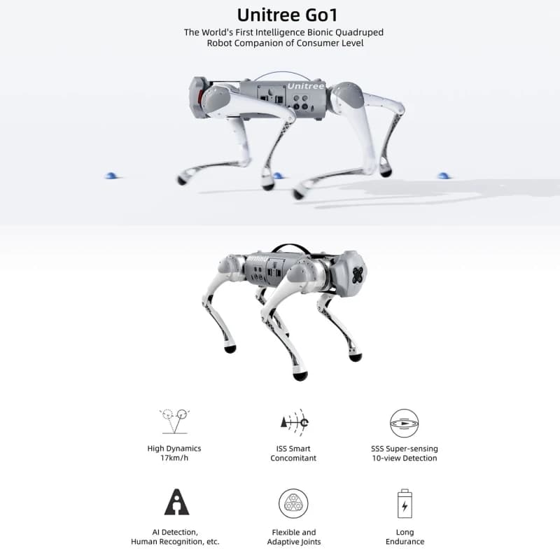 Latest Smart Robot Unitree Go1 Air Unitree Robot Dog Intelligence ...