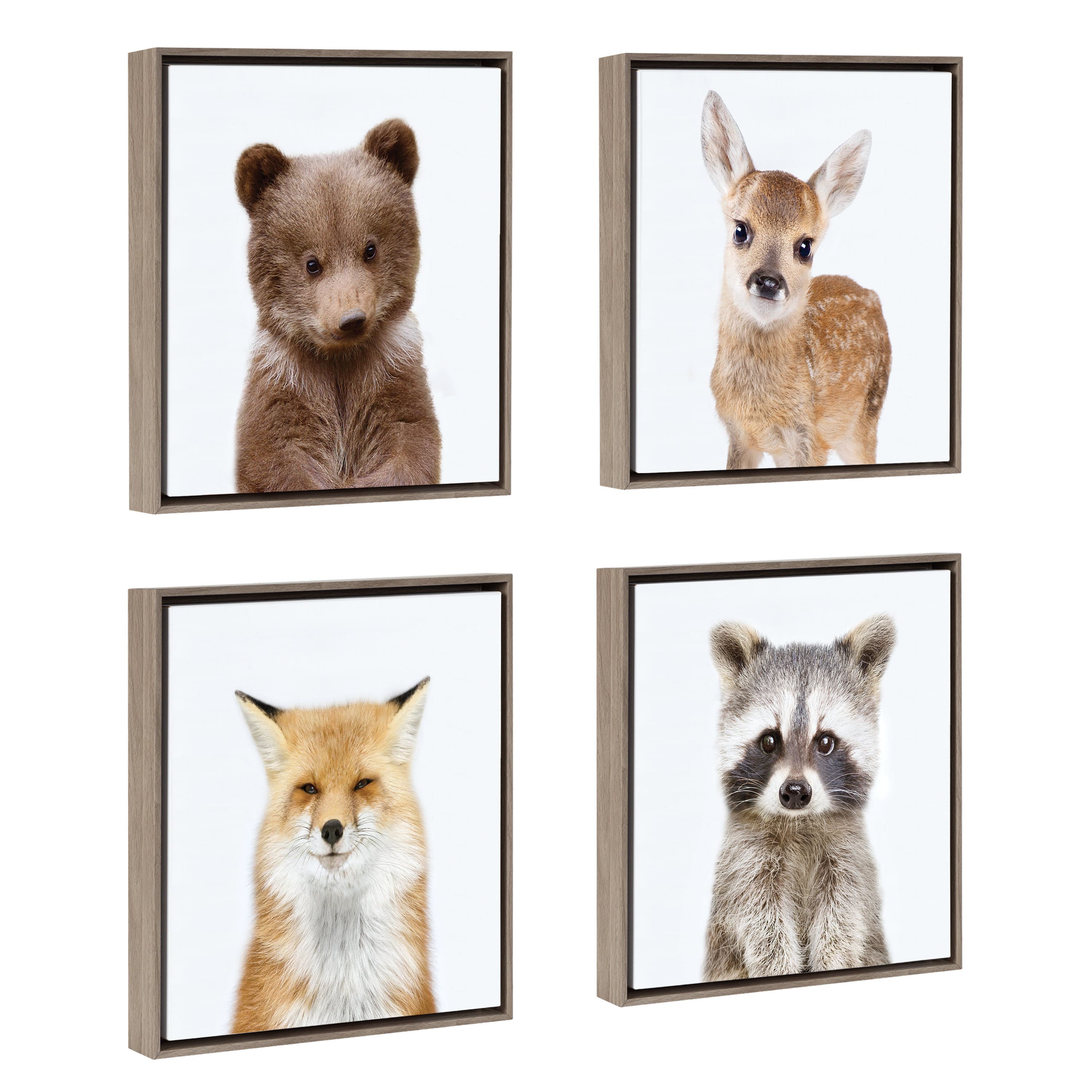 Isabelle & Max™ Woodland Animals Framed On Canvas by Amy Peterson ...