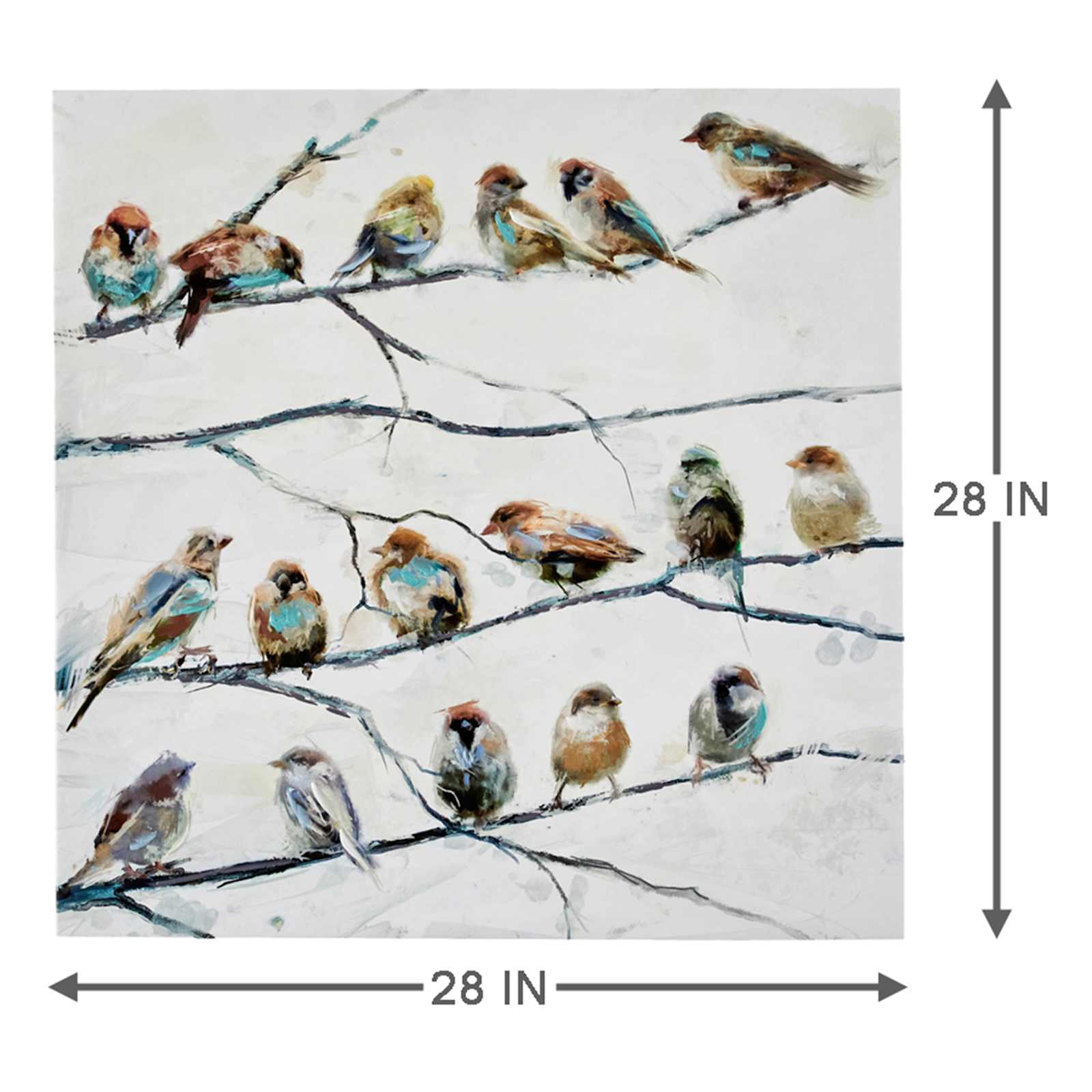 Birds Canvas Wall Art, 28" | At Home