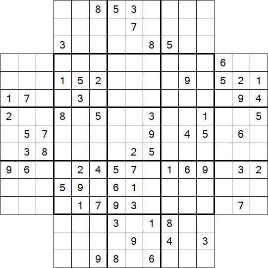 Flower Sudoku - Hard - Sudoku-Puzzles.net