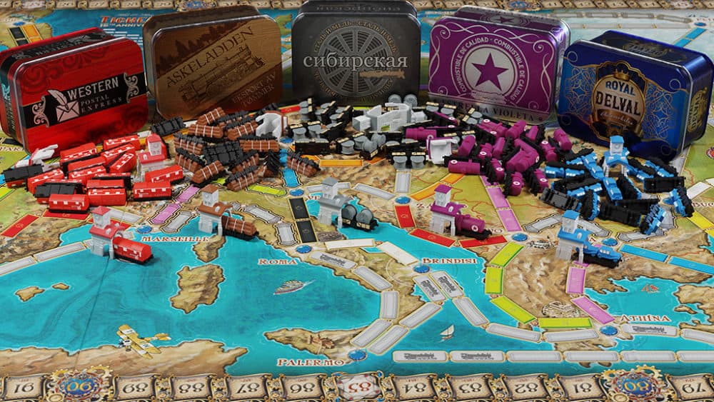 New Board Games: Ticket to Ride Europe 15th Anniversary Edition